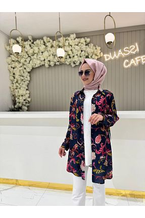 تونیک سرمه ای زنانه بافتنی FUAT GÜRSEN - کد 949737113