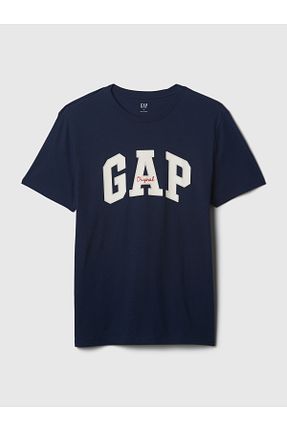 تیشرت سرمه ای مردانه رگولار GAP - کد 50600962