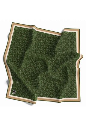 روسری سبز پلی استر VİOLLA - کد 362647200