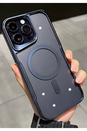 کاور و قاب سرمه ای iPhone 15 Pro Fibaks - کد 858717600