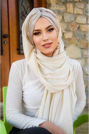 کلاه شنای حجاب نباتی زنانه Aişe Tesettür - کد 919921578