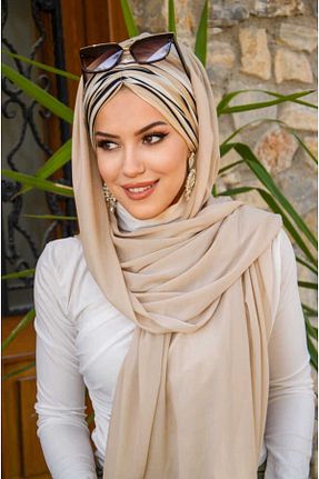 کلاه شنای حجاب مشکی زنانه Aişe Tesettür - کد 744709565