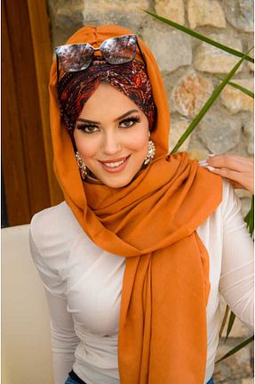 شال متالیک زنانه ویسکون Aişe Tesettür - کد 313245233