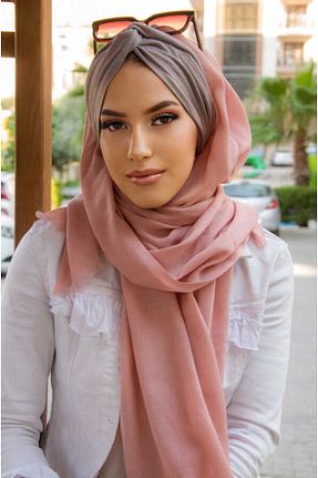 کلاه شنای حجاب صورتی زنانه Aişe Tesettür - کد 743175774
