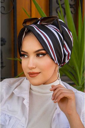 کلاه مشکی زنانه Aişe Tesettür - کد 827234814
