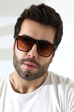 عینک آفتابی قهوه ای مردانه 52 Lozzo - کد 925501983