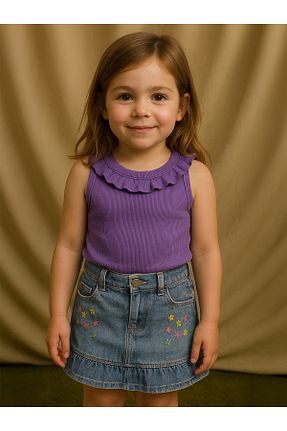 تیشرت بنفش بچه گانه رگولار Civil Girls - کد 942131877