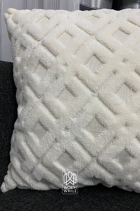کوسن و روکش کوسن نباتی مخملی WorthWhile - کد 949991629