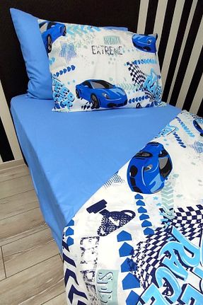 روتختی تک نفره آبی پنبه ای CANDAN ÇEYİZ - کد 270356060