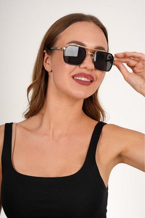 عینک آفتابی مشکی زنانه UV400 JULIANO - کد 367600041