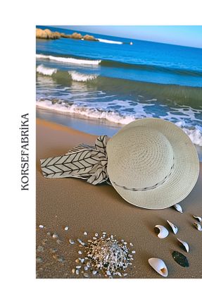 کلاه نباتی زنانه حصیر korsefabrika trend mood store - کد 946779164