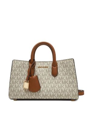 کیف دوشی سفید زنانه چرم مصنوعی Michael Kors - کد 891731824