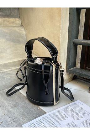 کیف دوشی مشکی زنانه چرم مصنوعی Lunova - کد 922480645