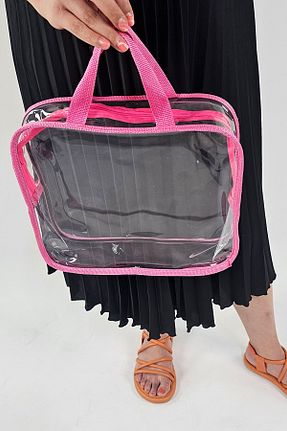 کیف آرایش صورتی Woys Bags - کد 844924560