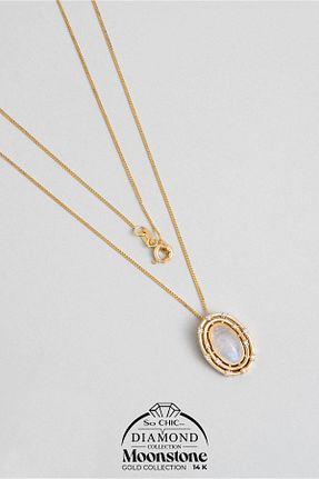 گردنبند نقره زرد زنانه 925 عیار So Chic - کد 871333104