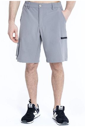 شلوارک و برمودا طوسی مردانه Straight New Balance - کد 683934366