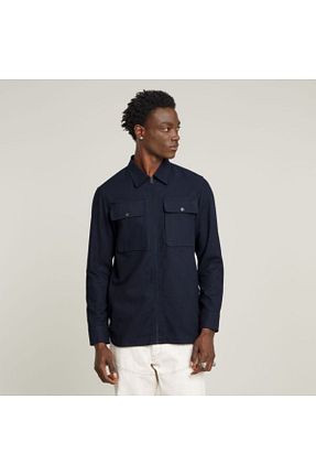 کاپشن سرمه ای زنانه رگولار G-STAR RAW - کد 905844575