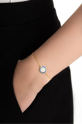 دستبند نقره رنگی زنانه 925 عیار So Chic - کد 839468092