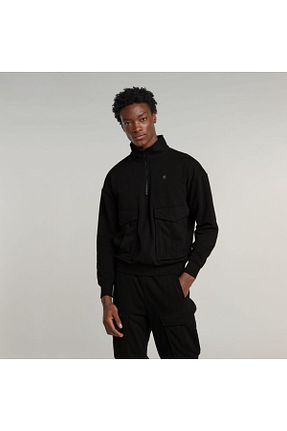 سوئیشرت مشکی زنانه ساده G-STAR RAW - کد 871334288