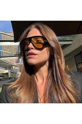 عینک آفتابی زرد زنانه 60 Tom Ford - کد 780324237
