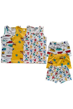 ست لباس زیر نارنجی بچه گانه elmas kids - کد 876678335