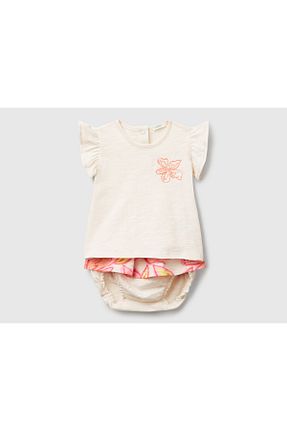 بادی و سرهمی نوزادی نباتی بچه گانه United Colors of Benetton - کد 939061460