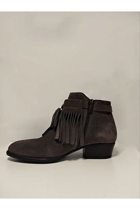 بوت / نیم بوت طوسی زنانه جیر venüs ayakkabı - کد 782964505