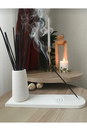 بخور و عود سفید 2 Minima Art Studio - کد 920440542