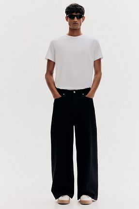 تیشرت سفید مردانه Fitted H&M - کد 854148930
