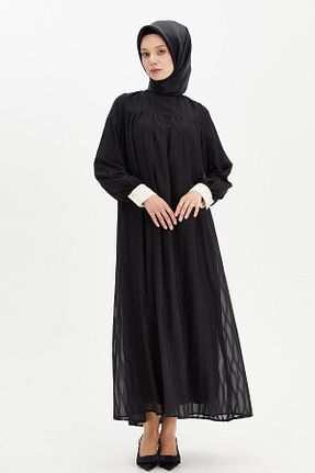 لباس حجاب مشکی زنانه اورسایز Setrms - کد 951721195