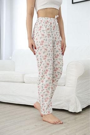 پائین تنه راحتی صورتی زنانه پنبه ای Arvin Pijama - کد 951735150