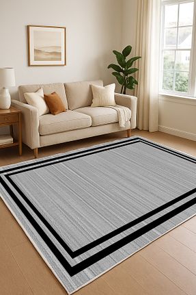 فرش مشکی قابل شستشو df home - کد 951757172