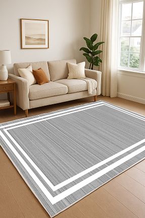 فرش سفید قابل شستشو df home - کد 951757121