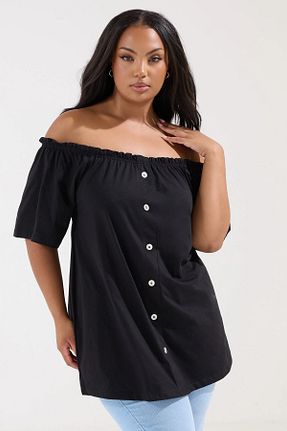 بلوز سایز بزرگ رنگی زنانه سایز بزرگ Stil Diva - کد 951821536