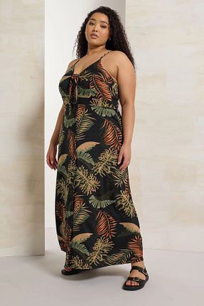 لباس سایز بزرگ رنگی زنانه سایز بزرگ Stil Diva - کد 952025400
