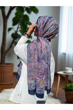 شال رنگی زنانه پنبه ای Baştacı - کد 952122520
