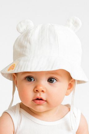 کلاه نباتی بچه گانه پنبه ای kitikate - کد 952298906