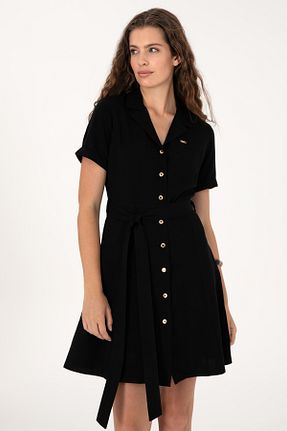 لباس مشکی زنانه بافتنی U.S. Polo Assn. - کد 952273287