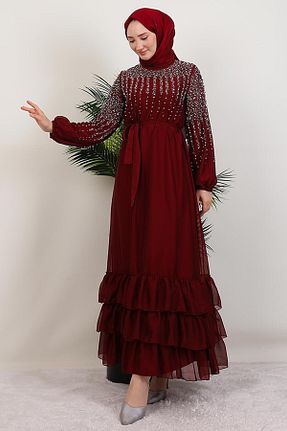 لباس حجاب رنگی زنانه رگولار GİYZAMİLA - کد 952290134