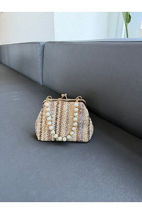 کیف دستی متالیک زنانه ابعاد کوچک Senza Vedere - کد 952377592