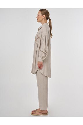 ست بالاتنه و پائین تنه حجاب سبز زنانه رگولار Kayra - کد 952425368