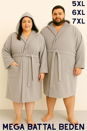 حوله پالتوئی طوسی زنانه MODELHOME - کد 952466208
