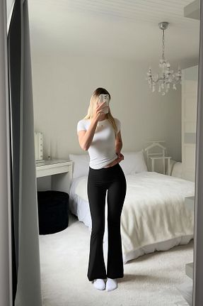 ست بالاتنه و پائین تنه سفید زنانه بافت TRIKO TIME COLLECTION - کد 952729688