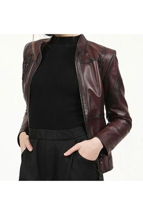 کت زرشکی زنانه رگولار shop - کد 952755581
