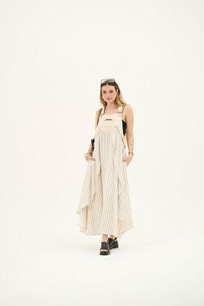 لباس رنگی زنانه کتان roibyardaözmen - کد 952821167