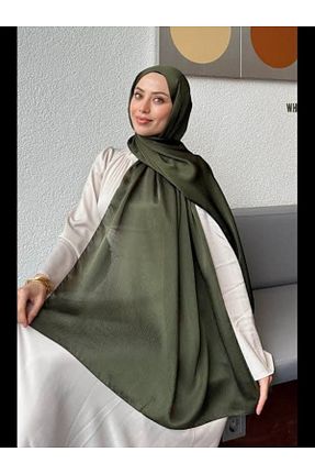 شال خاکی زنانه شیفون Aynur - کد 952820685