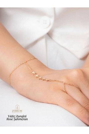 شاهمران جواهر طلائی زنانه ZERİUM - کد 952958713