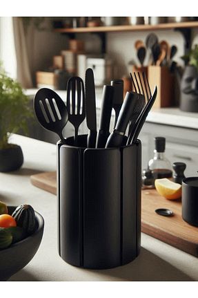 جای قاشق مشکی پلاستیک Sizseyy - کد 953079809