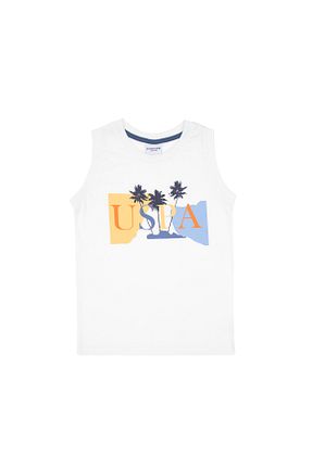 ست لباس راحتی سفید بچه گانه ساده U.S. Polo Assn. - کد 953637429