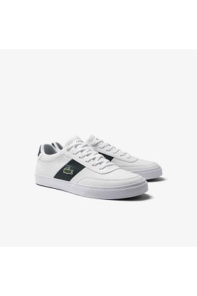 کفش اسنیکر سفید مردانه بند دار Lacoste - کد 670287721
